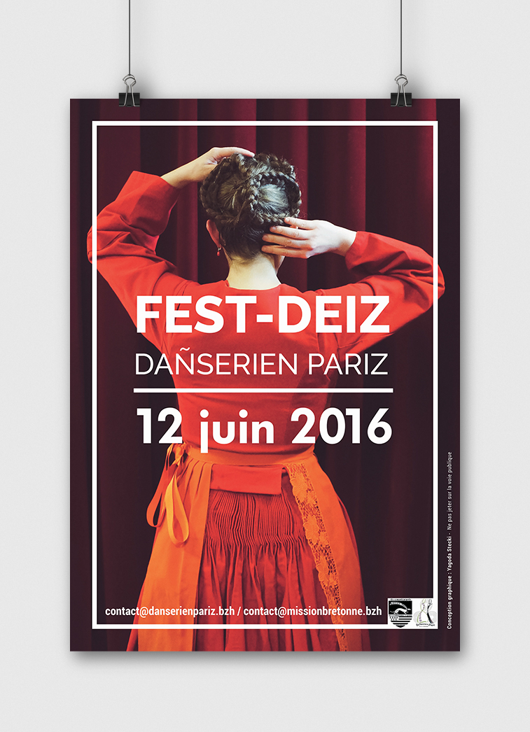 Affiche Dañserien Pariz